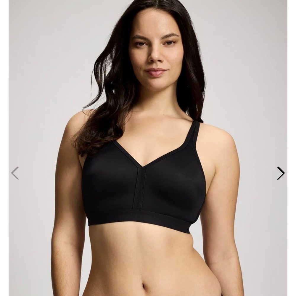 Soma Embraceable Full Coverage Wireless Unlined Bra Black 38G 570148820